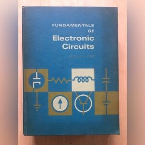 Fundamentals of Electronic Circuits by Arthur L Pike 1971 hardcover